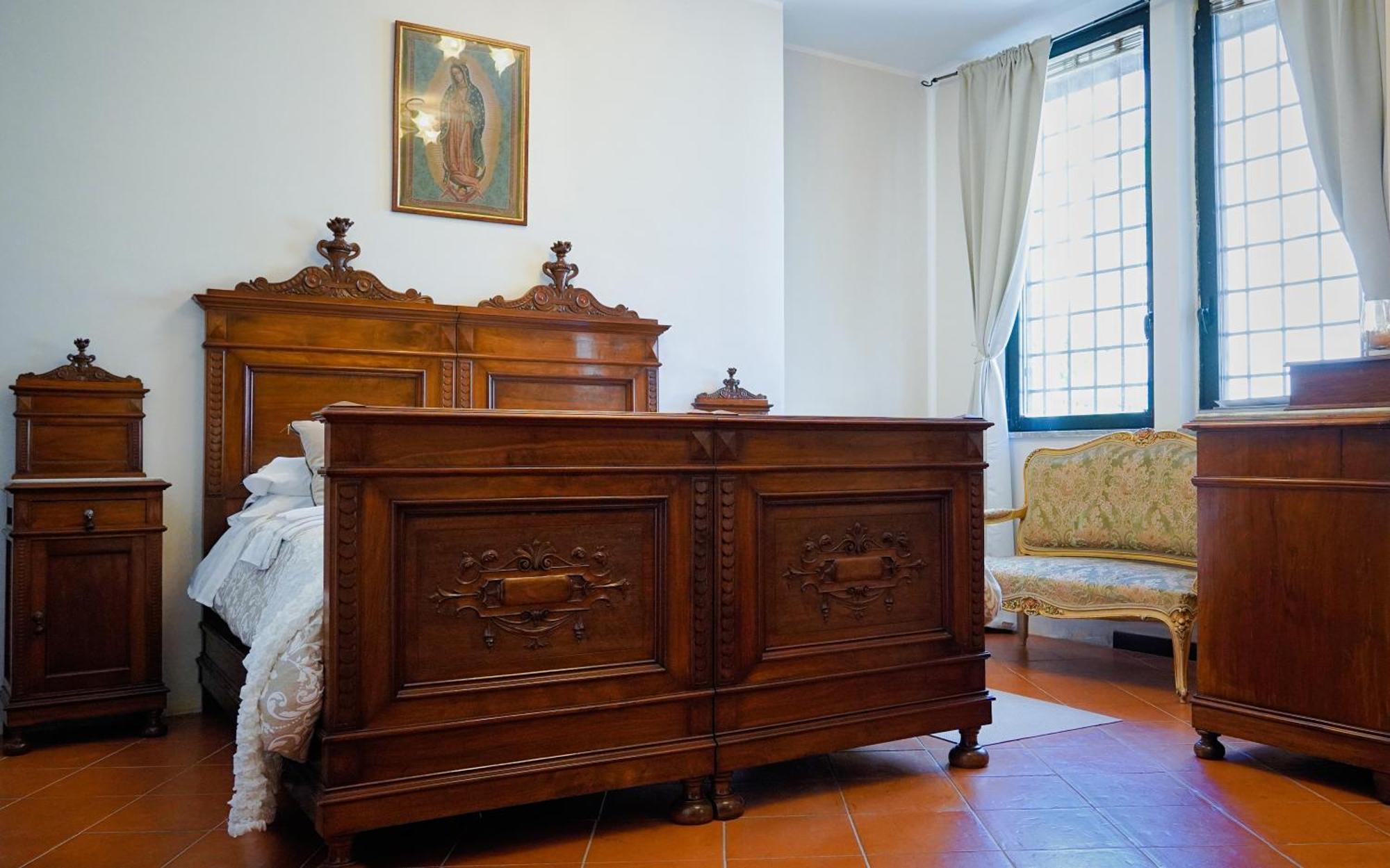Abbazia Ss. Quirico E Giulitta Hotel Micigliano ภายนอก รูปภาพ
